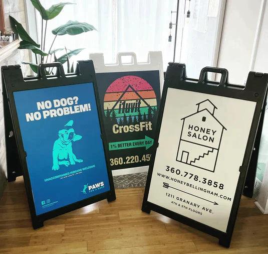 sandwhich board signs